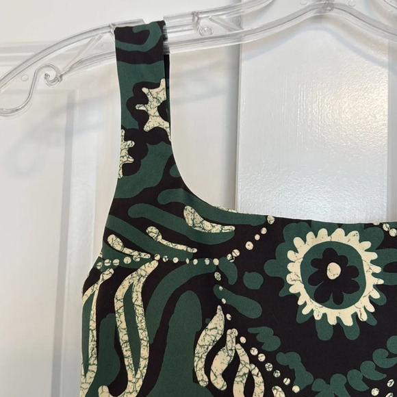 NWT Sea New York Charlough Print One Piece Swimsuit Size Small Green/Black - Picture 3 of 7